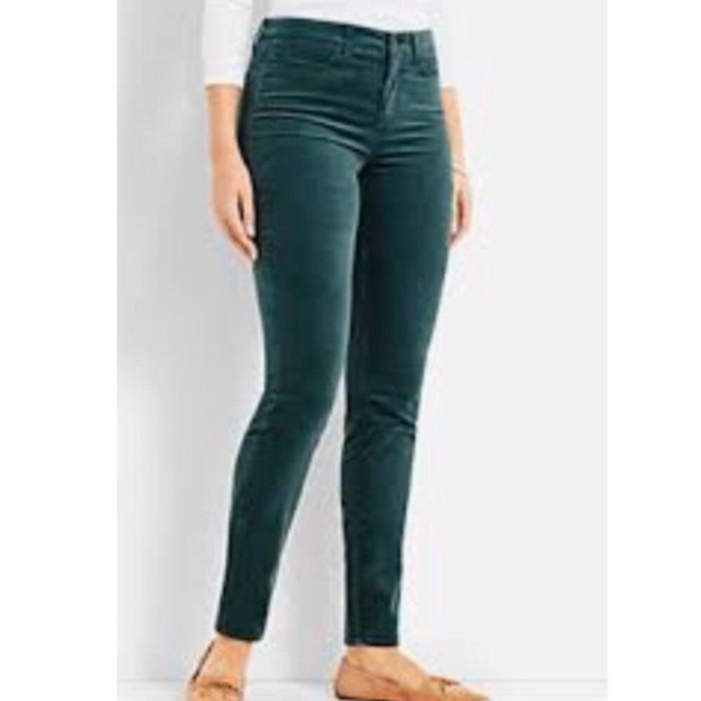 Talbots Hunter Green Corduroys 14P
